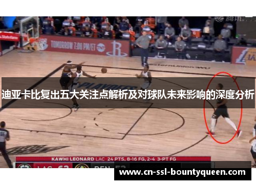 迪亚卡比复出五大关注点解析及对球队未来影响的深度分析